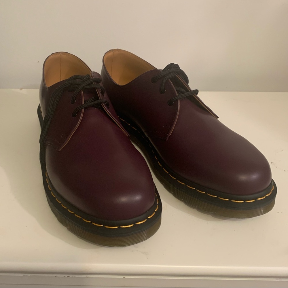 1461 SMOOTH LEATHER OXFORD SHOES Size 12W 11M